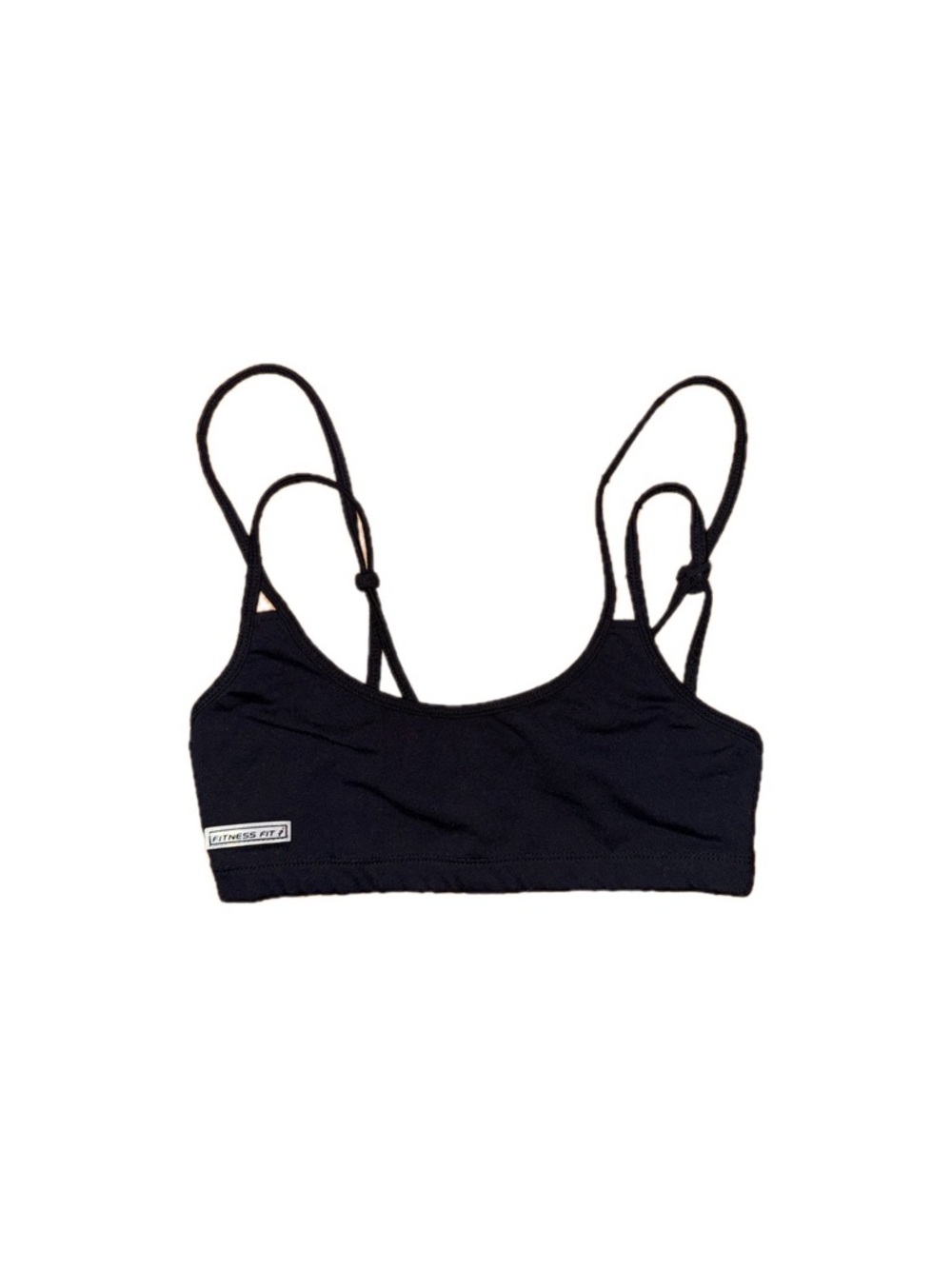FitnessFit Black Sportsbra | Size XS